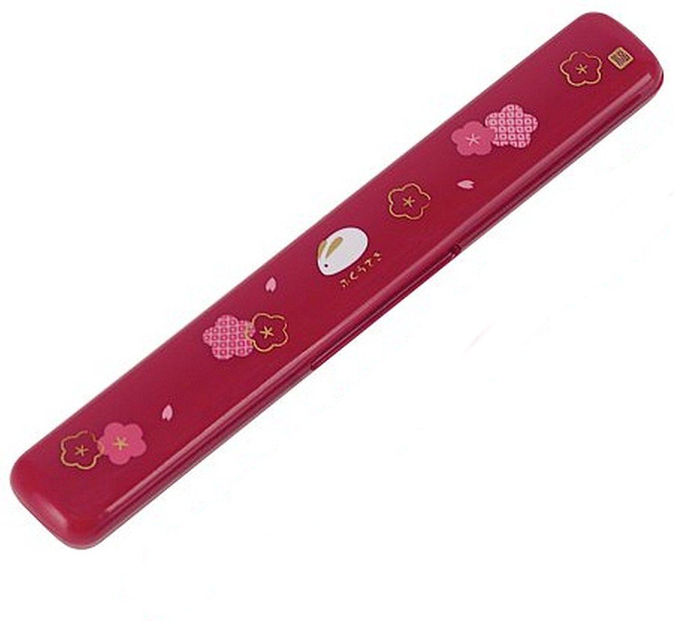 Amazon.com: Skater Japanese Rabbit Blossom Chopstick and Case, Red